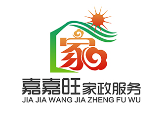 潘樂(lè)的北京嘉嘉旺家政服務(wù)有限公司logo設(shè)計(jì)