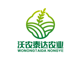 葉美寶的黑龍江省沃農(nóng)泰達農(nóng)業(yè)科技有限責任公司logo設計