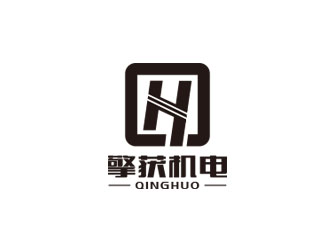 朱紅娟的上海擎獲機電科技有限公司logo設計