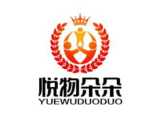 余亮亮的悅物朵朵logo設計