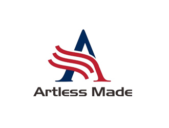 郭慶忠的Artless Made英文服裝品牌logo設(shè)計logo設(shè)計