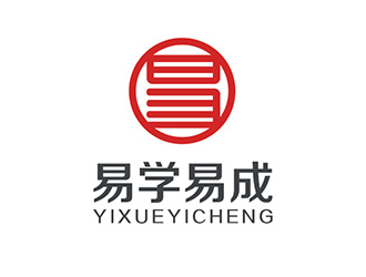 吳曉偉的易學(xué)易成logo設(shè)計