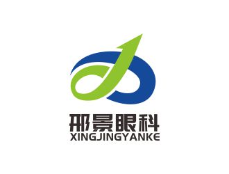 何嘉星的邢景眼科logo設(shè)計