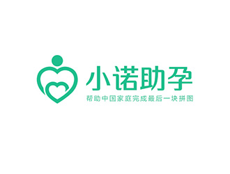 吳曉偉的小諾助孕中文字體設計logo設計