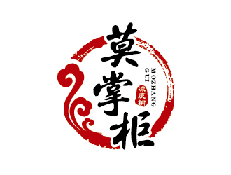 王濤的莫掌柜涼皮鋪標志設計logo設計