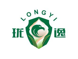 黃安悅的瓏逸logo設計