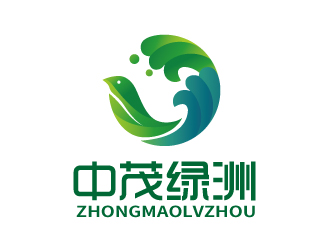 張俊的中茂綠洲logo設計