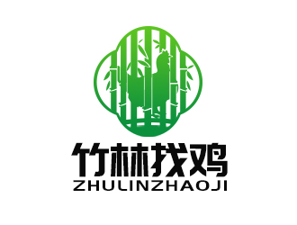 余亮亮的竹林找雞農(nóng)業(yè)標(biāo)志設(shè)計(jì)logo設(shè)計(jì)