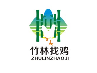 楊占斌的竹林找雞農(nóng)業(yè)標(biāo)志設(shè)計(jì)logo設(shè)計(jì)