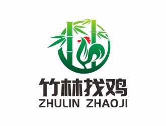 何嘉健的竹林找雞農(nóng)業(yè)標(biāo)志設(shè)計(jì)logo設(shè)計(jì)