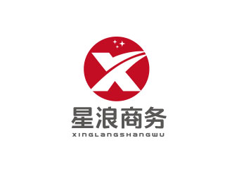 朱紅娟的廣西星浪商務(wù)服務(wù)有限公司logo設(shè)計