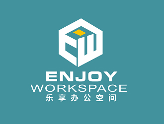 李杰的Enjoy Workspace                     樂 享 辦 公 空 間 logo設計