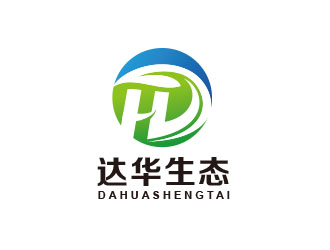 朱紅娟的達(dá)華生態(tài)logo設(shè)計(jì)