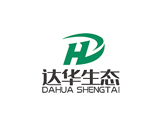 秦曉東的達(dá)華生態(tài)logo設(shè)計(jì)