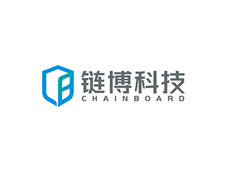 丁小鈺的鏈博科技公司logologo設計