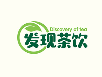 吳曉偉的發(fā)現(xiàn)茶飲中文字體設(shè)計(jì)logo設(shè)計(jì)