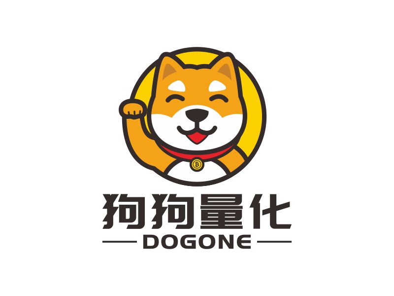 狗狗量化DOGONElogo設計