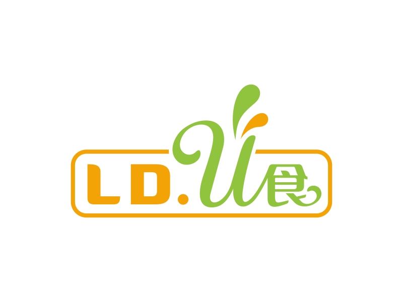 LKD · U食logo設(shè)計