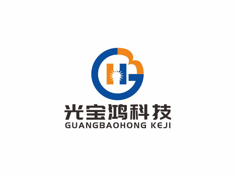 湯儒娟的深圳市光寶鴻科技有限公司logo設(shè)計