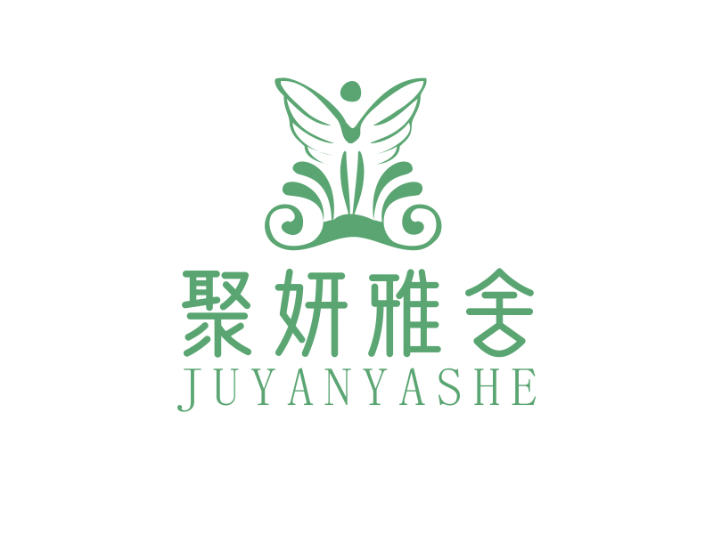 盛銘的聚妍雅舍logo設(shè)計(jì)