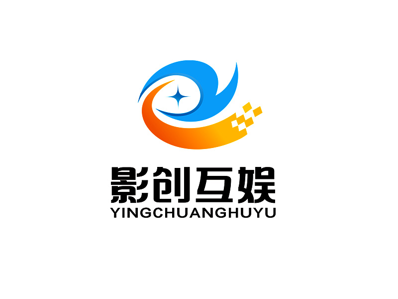 李杰的甘肅影創(chuàng)互娛數(shù)字科技有限公司logo設計