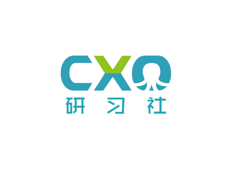 朱紅娟的CXO研習(xí)社培訓(xùn)業(yè)logo設(shè)計