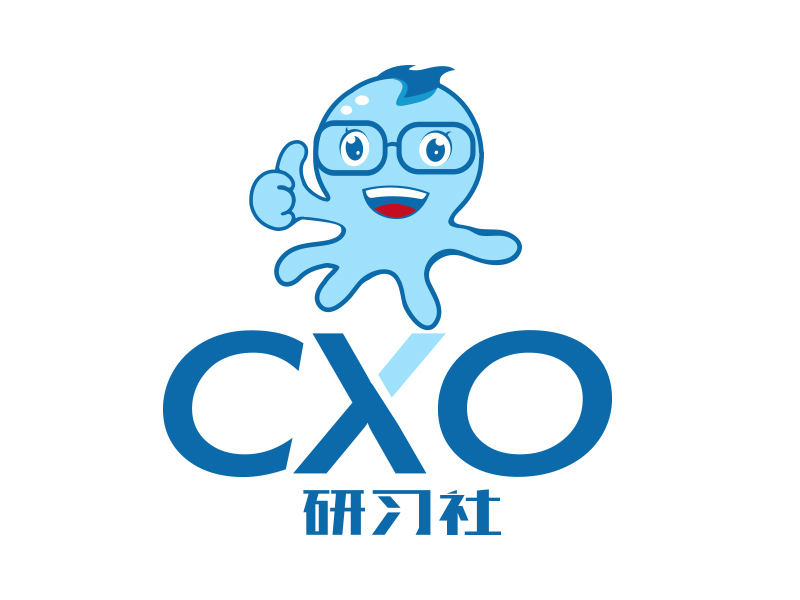 向正軍的CXO研習(xí)社培訓(xùn)業(yè)logo設(shè)計