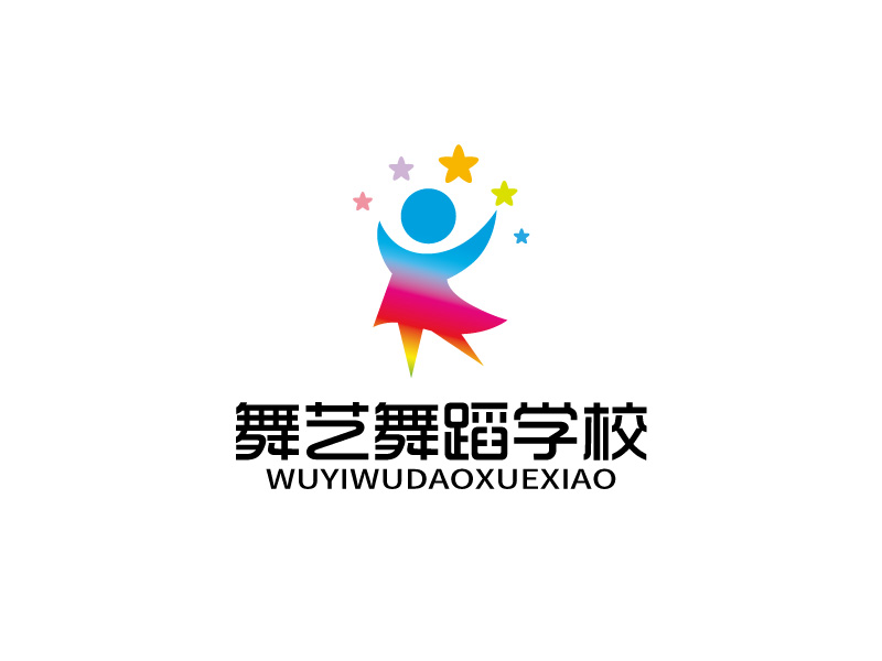 舞藝舞蹈學校logo設計