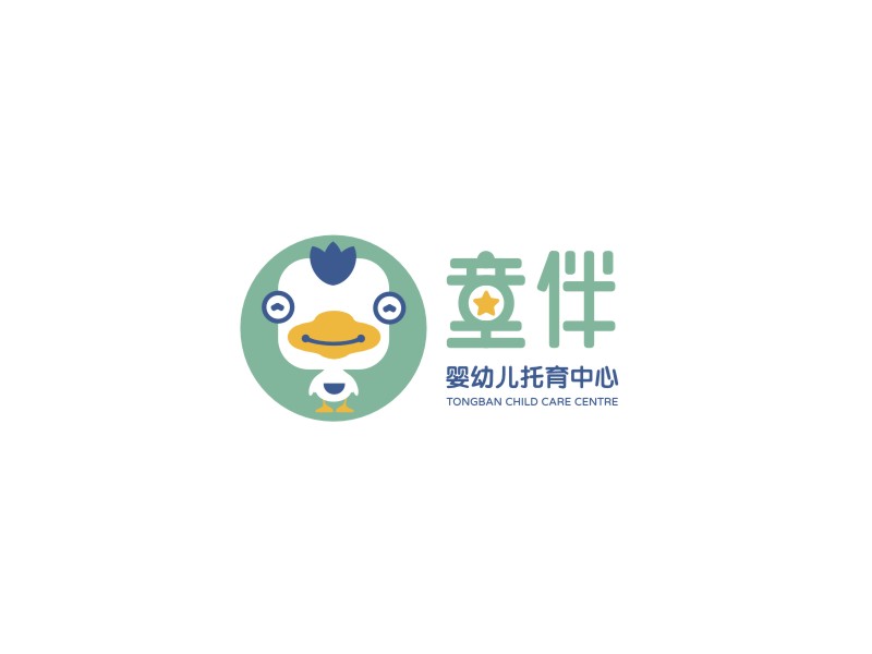 姜彥海的童伴logo設(shè)計