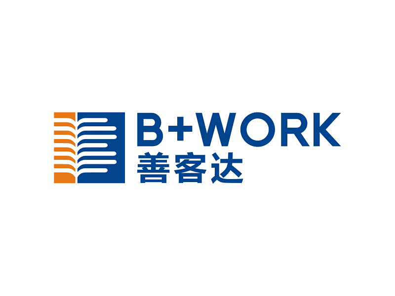 吳世昌的B+WORK  善客達(dá)logo設(shè)計(jì)