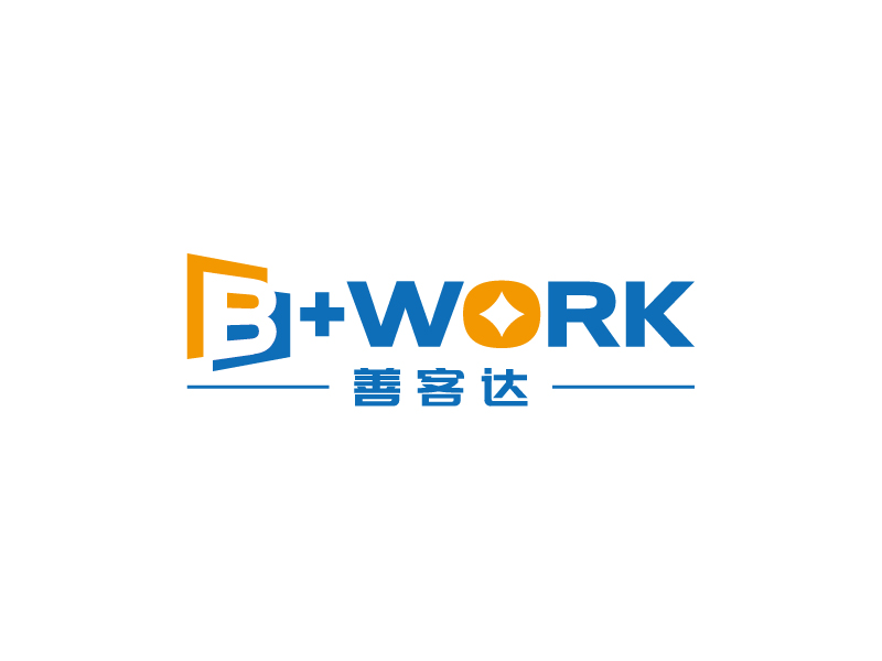 王濤的B+WORK  善客達(dá)logo設(shè)計(jì)