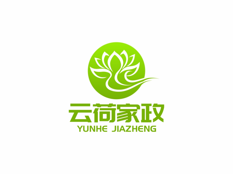 陳國偉的上海云荷家政服務(wù)有限公司logo設(shè)計