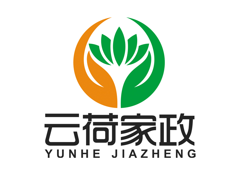 趙鵬的上海云荷家政服務(wù)有限公司logo設(shè)計