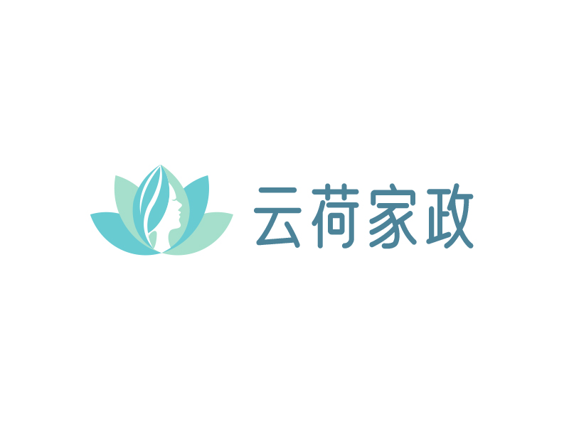 樊帥的上海云荷家政服務(wù)有限公司logo設(shè)計