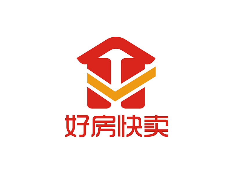 周都響的好房快賣logo設(shè)計