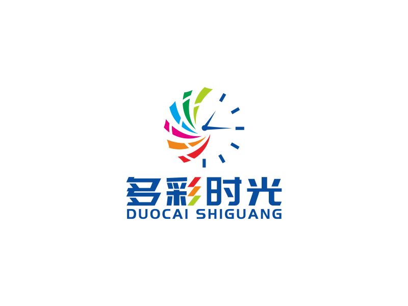 湯儒娟的多彩拾光logo設(shè)計