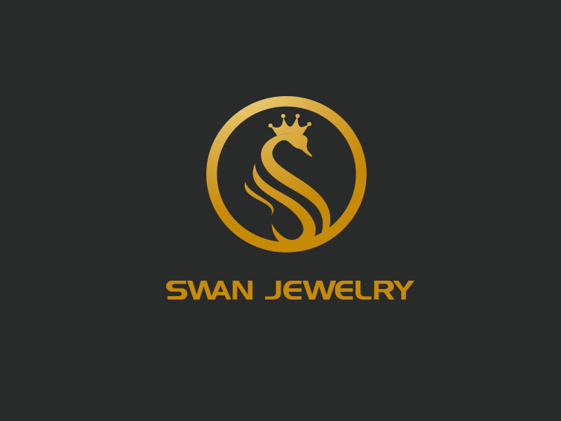 朱紅娟的SWAN JEWELRYlogo設(shè)計(jì)