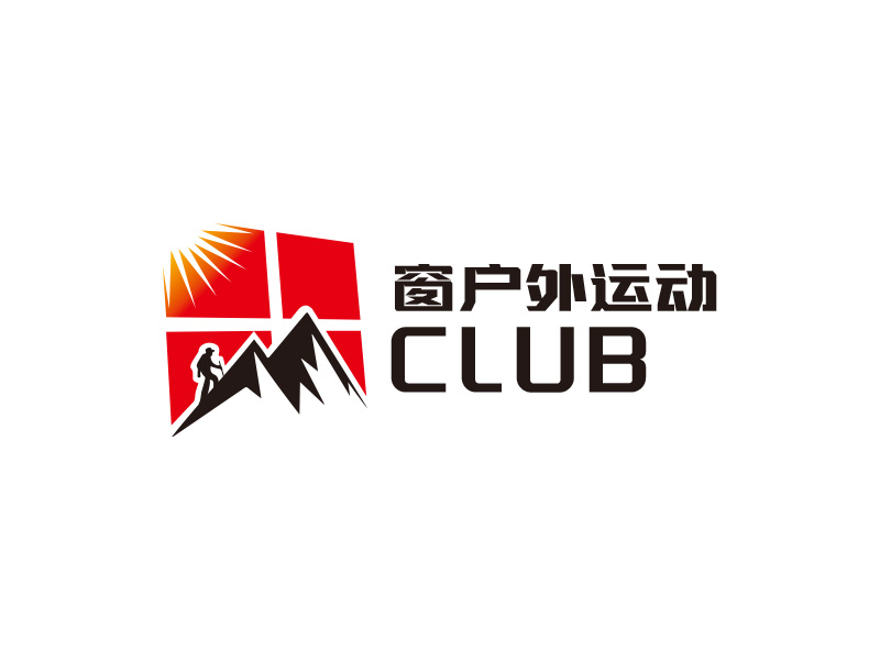 宋從堯的窗戶外運動俱樂部logo設計