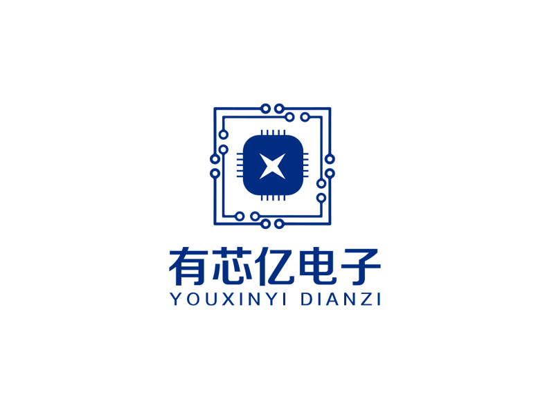 秦光華的寧波有芯億電子科技有限公司logo設計