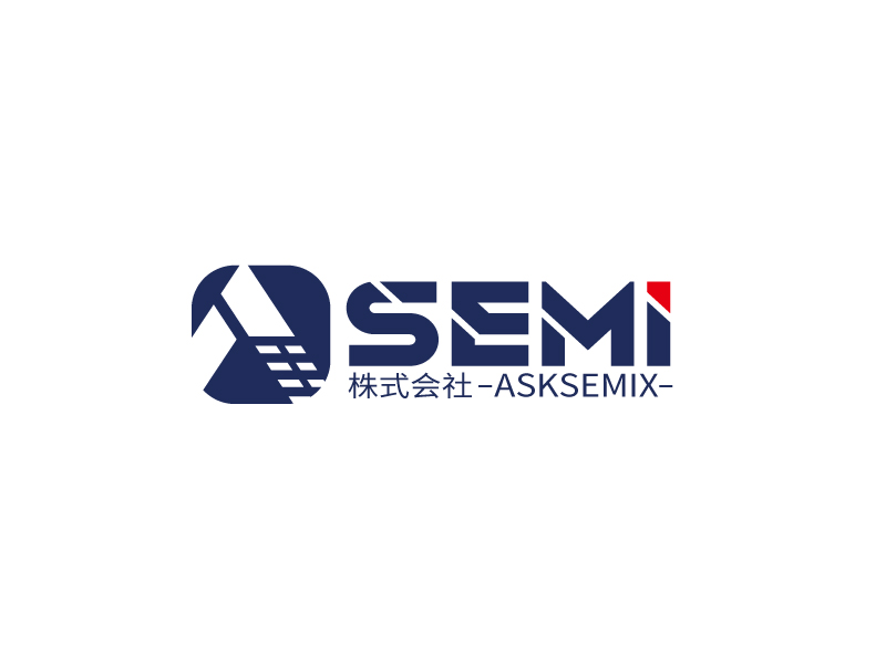 張俊的株式會(huì)社ASKSEMIXlogo設(shè)計(jì)