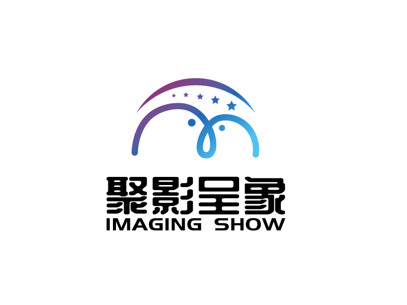 張俊的聚影呈象（Imaging Show）logo設(shè)計