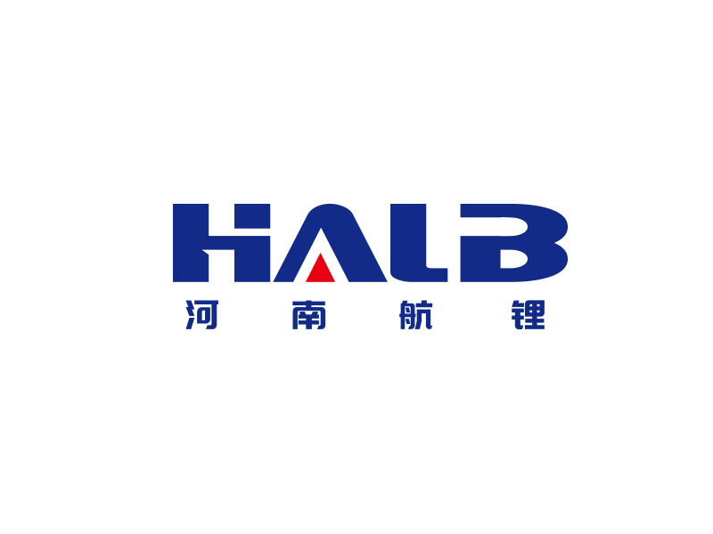 朱紅娟的logo名稱：halb，公司名稱：河南航鋰新能源科技有限公司logo設(shè)計