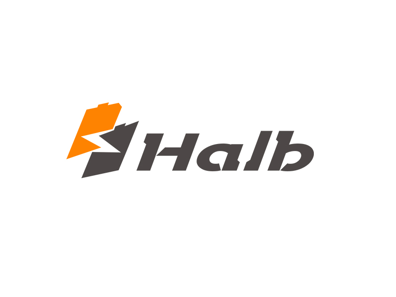 李杰的logo名稱：halb，公司名稱：河南航鋰新能源科技有限公司logo設(shè)計