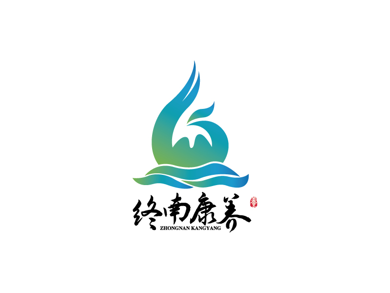 楊忠的終南康養(yǎng)logo設(shè)計