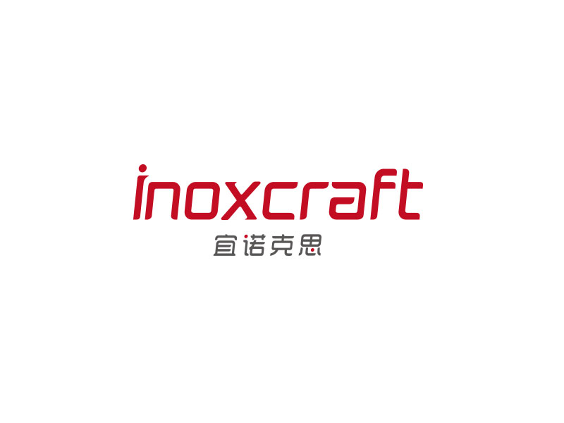 朱紅娟的宜諾克思 INOXCRAFTlogo設計