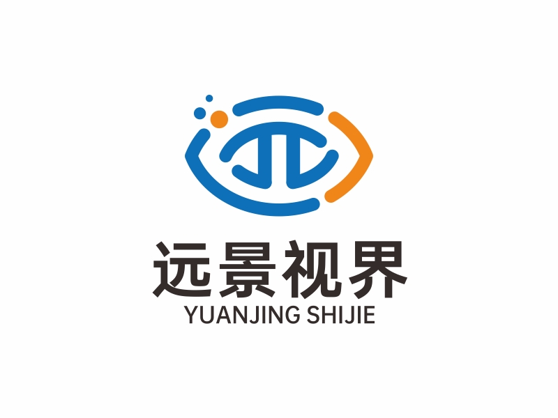 林思源的北京遠景視界文化傳媒有限公司logo設計