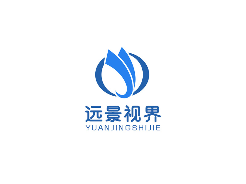 北京遠景視界文化傳媒有限公司logo設(shè)計