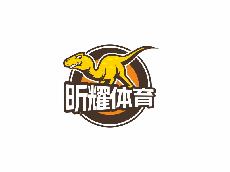 何嘉健的昕耀體育，副標(biāo)題：SPARKLE SPORTSlogo設(shè)計(jì)