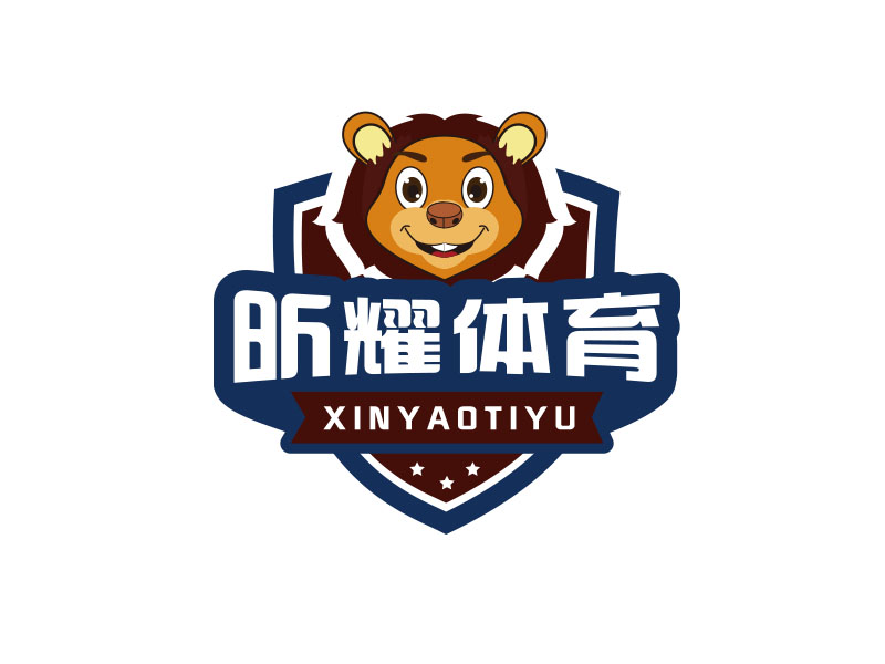 昕耀體育，副標(biāo)題：SPARKLE SPORTSlogo設(shè)計