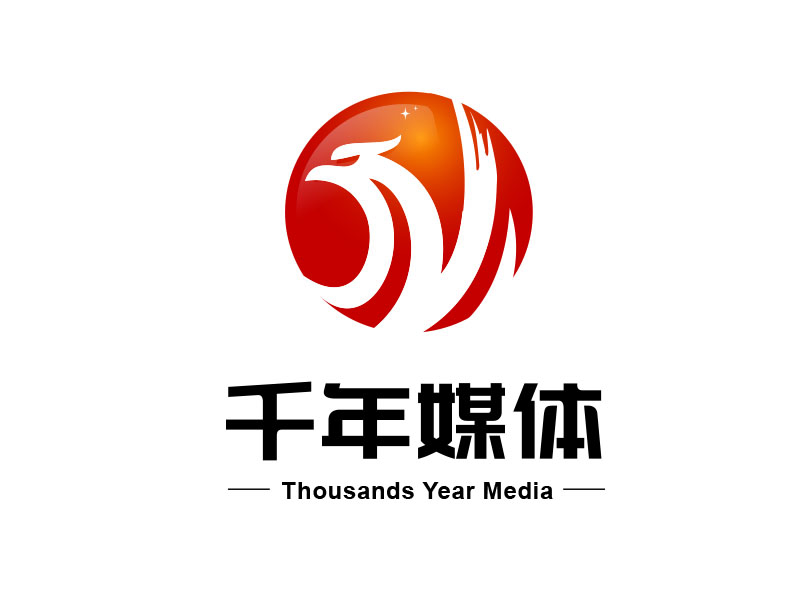 朱紅娟的千年媒體 Thousands Year Medialogo設計